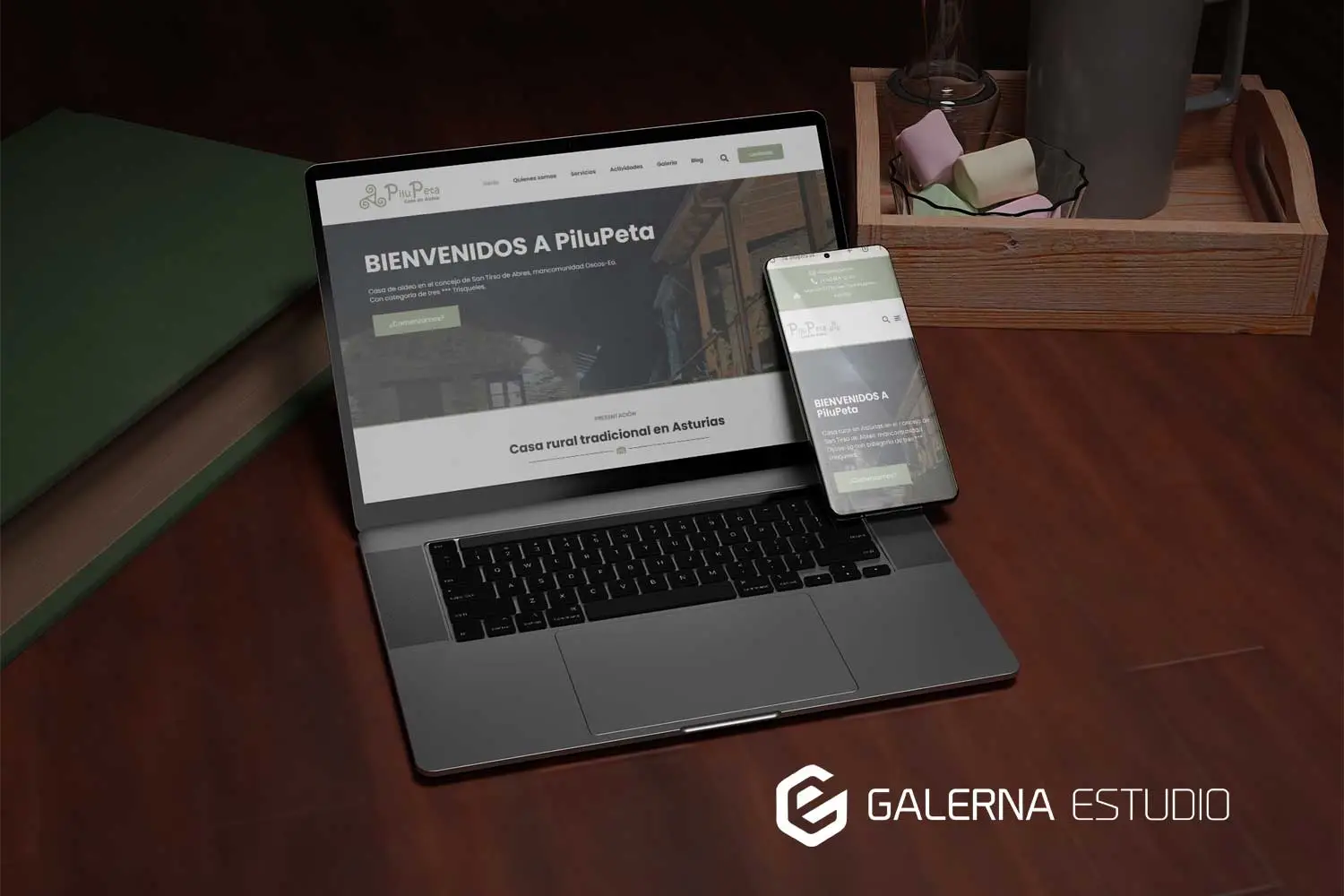 Página web a medida casa rural WordPress