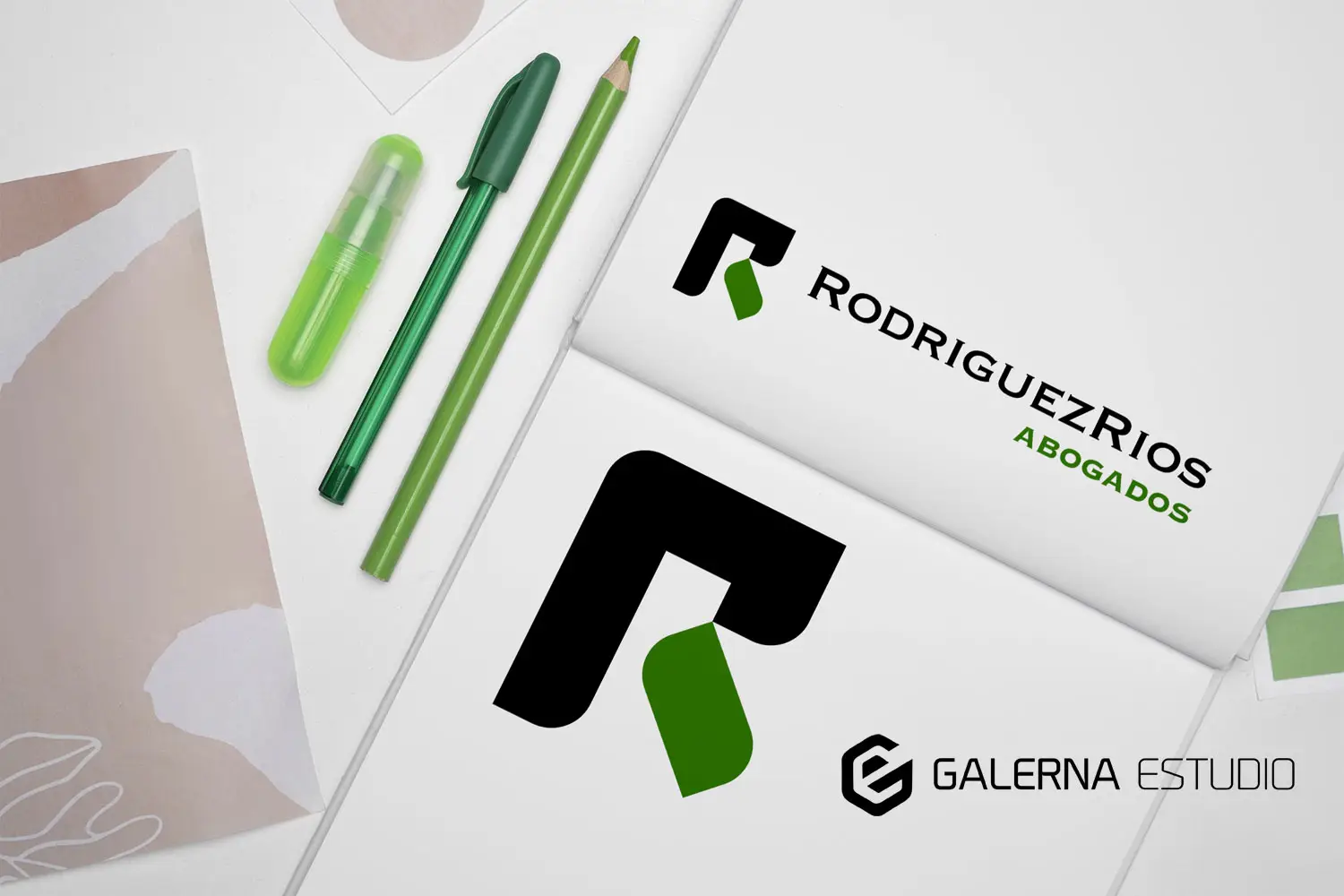 Diseño identidad visual Rodríguez Ríos Abogados