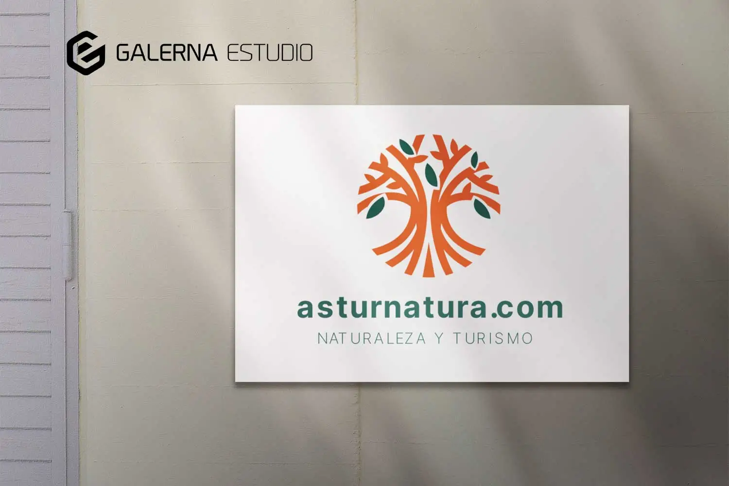 Diseño identidad visual corporativa Asturnatura