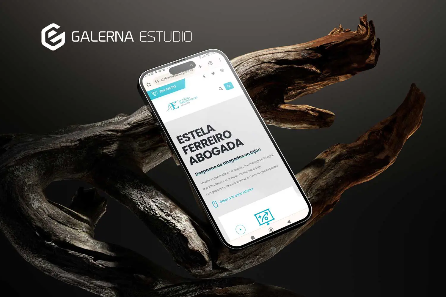 Página web Wordpress responsive abogados