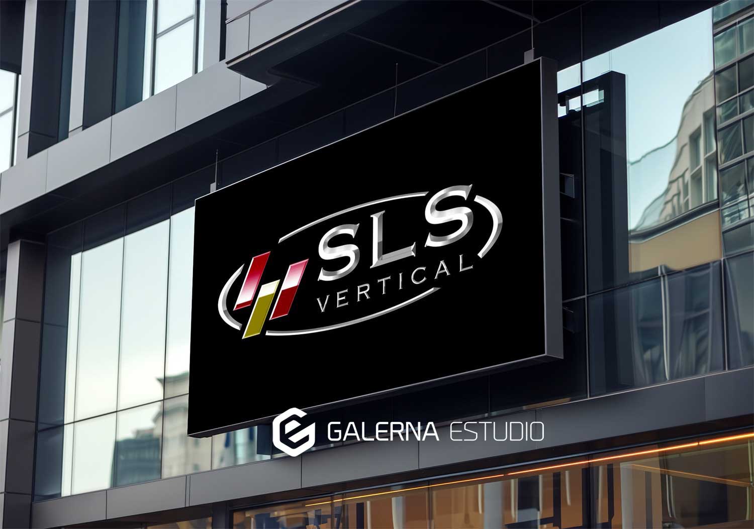 Diseño cartel corporativo trabajos verticales