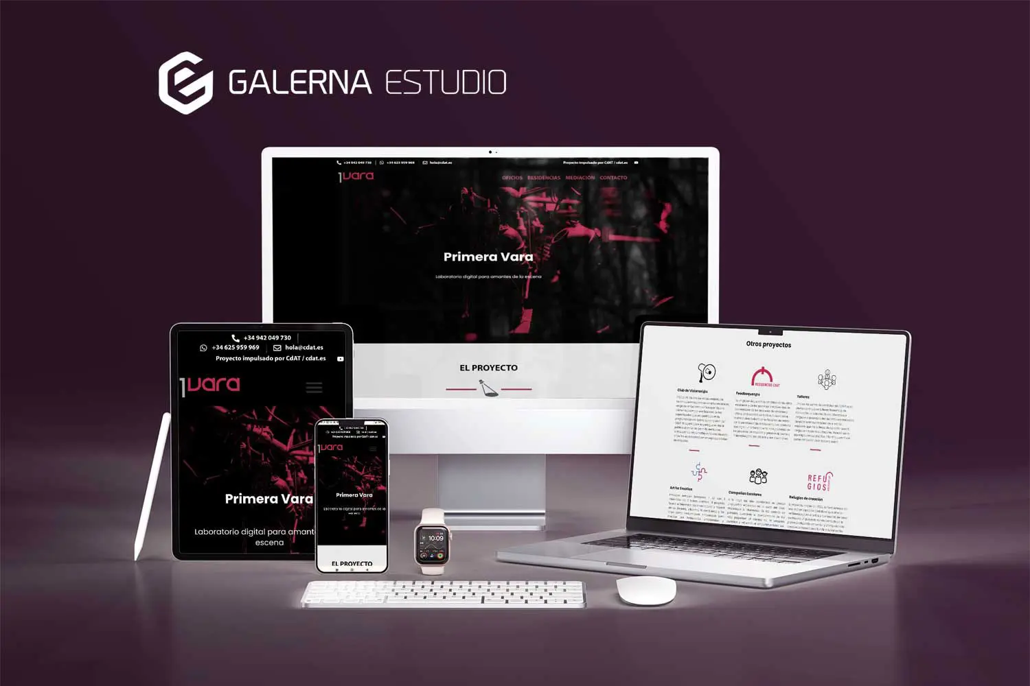 Diseño web Wordpress responsive Santander