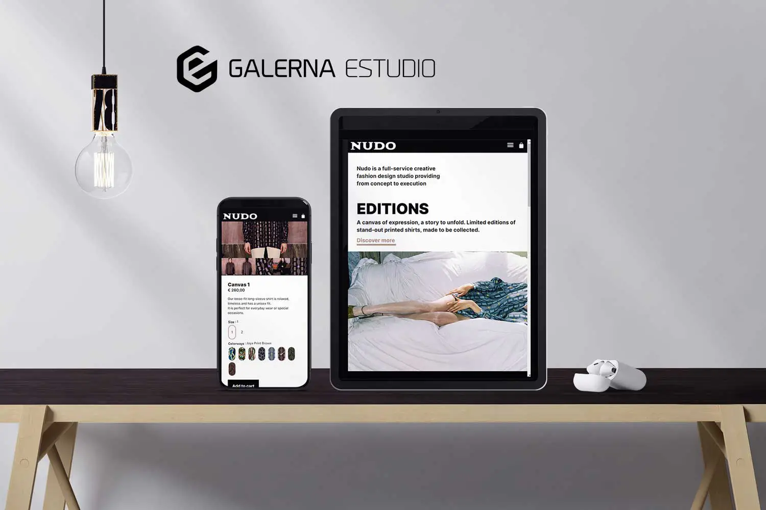 Ejemplo Diseño web tienda online responsive