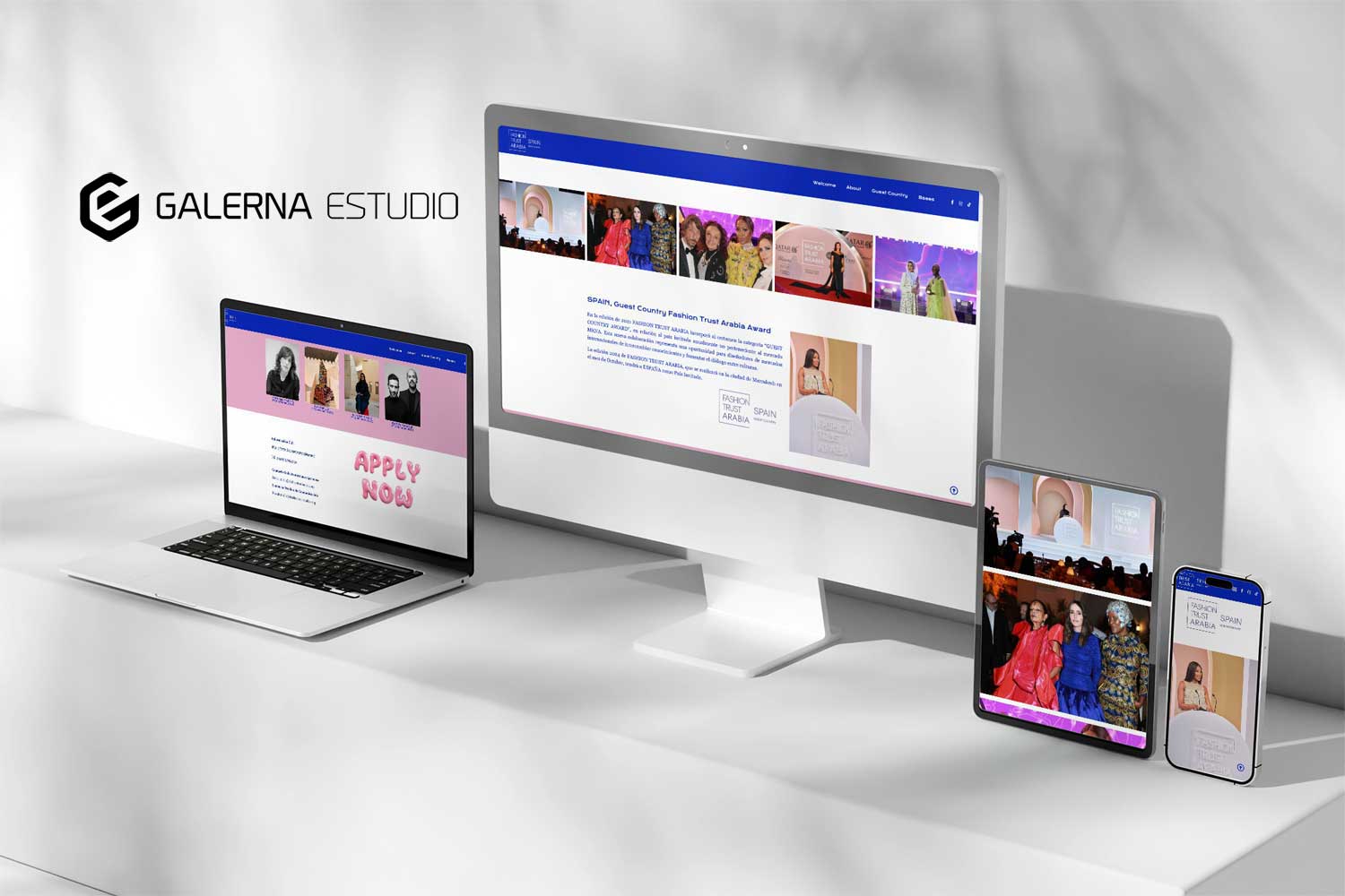 Diseño web responsive Fashion Trust Arabia