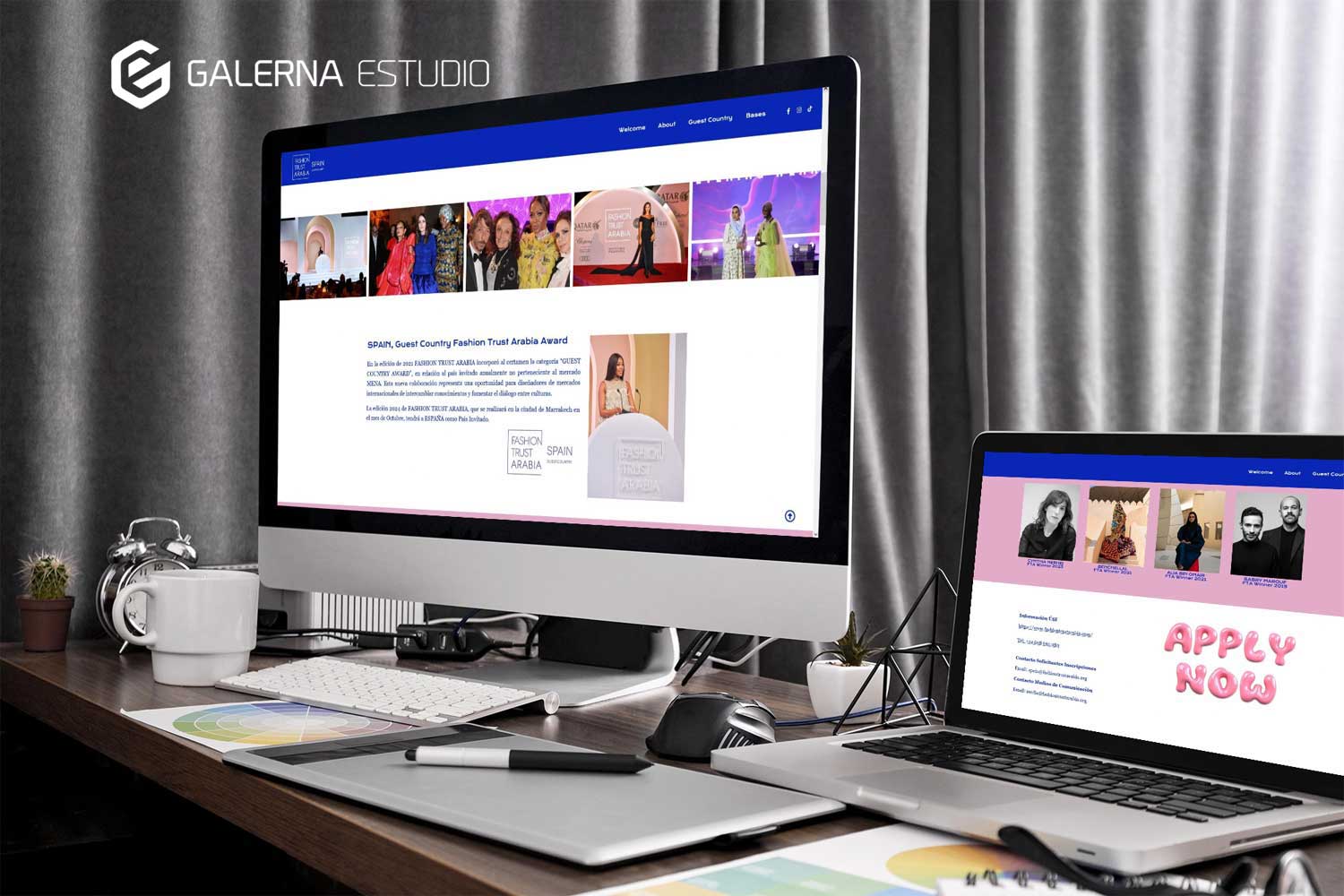 Diseño web Fashion Trust responsivo