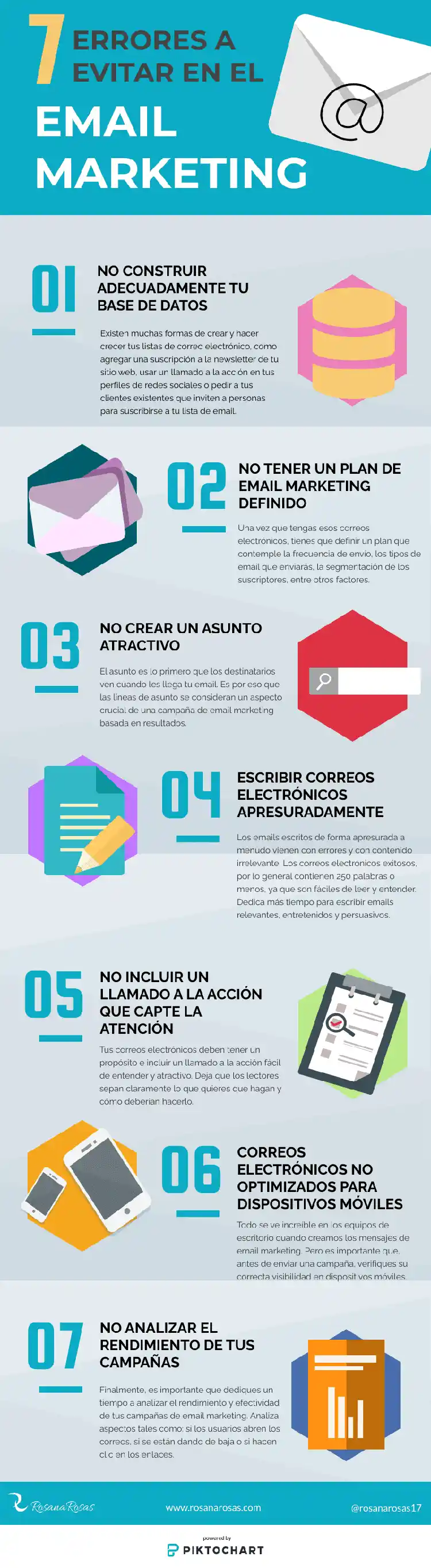 Errores Email marketing