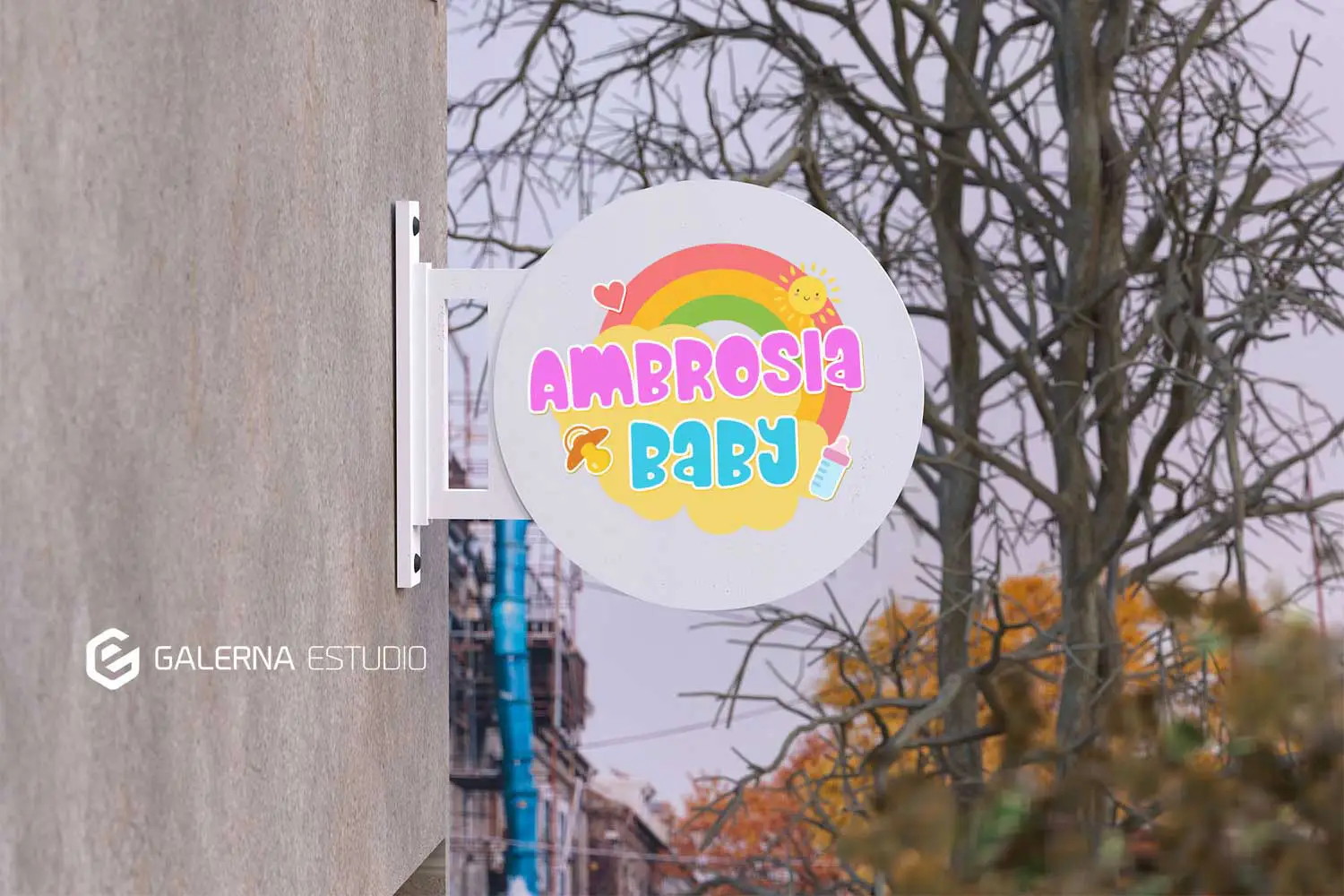 Diseño identidad corporativa marca ropa infantil Asturias