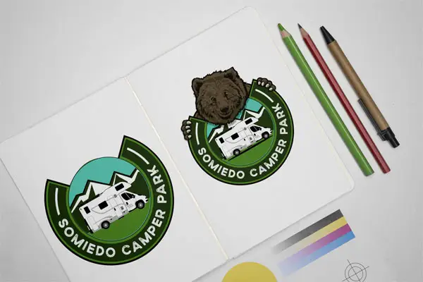 Ejemplo proceso creación diseño logotipo