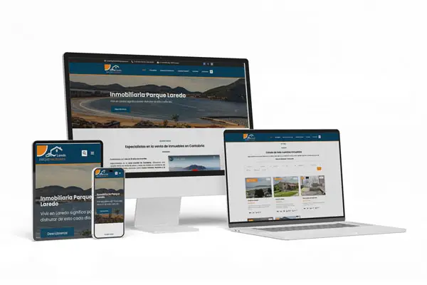 Ejemplo proyecto diseño web Santander