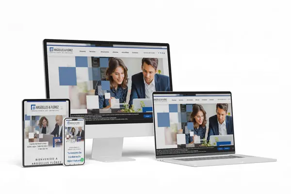 Diseñamos web WordPress profesional optimizado móviles buscadores