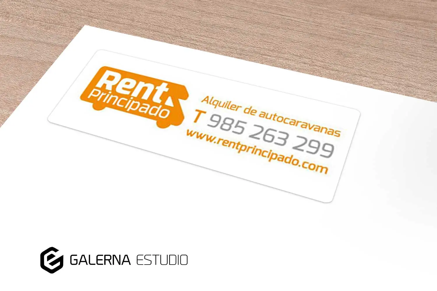 Diseño gráfico pegatinas Galicia Caravaning