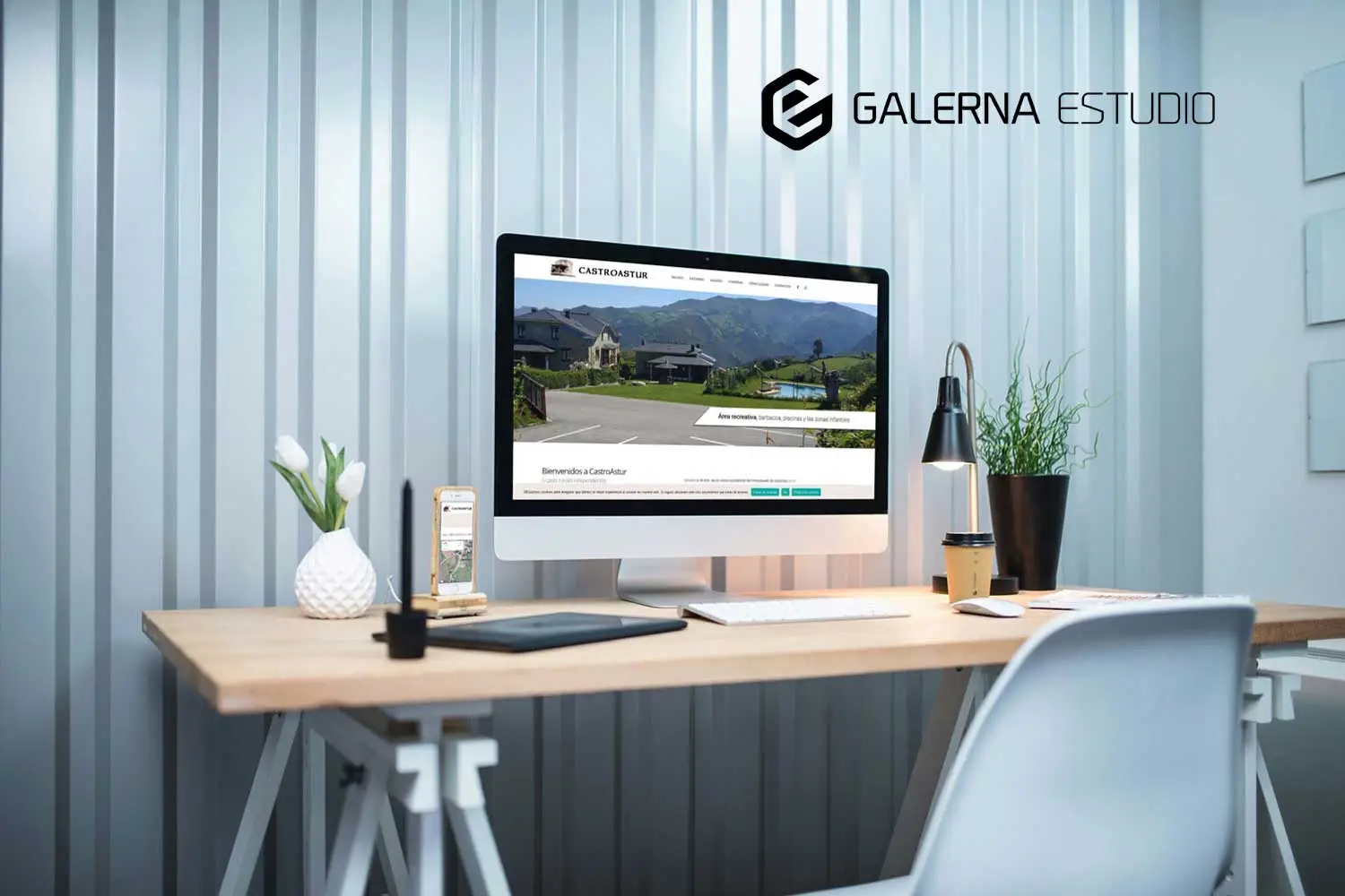 Desarrollo web Wordpress profesional casa rural Castroastur Asturias