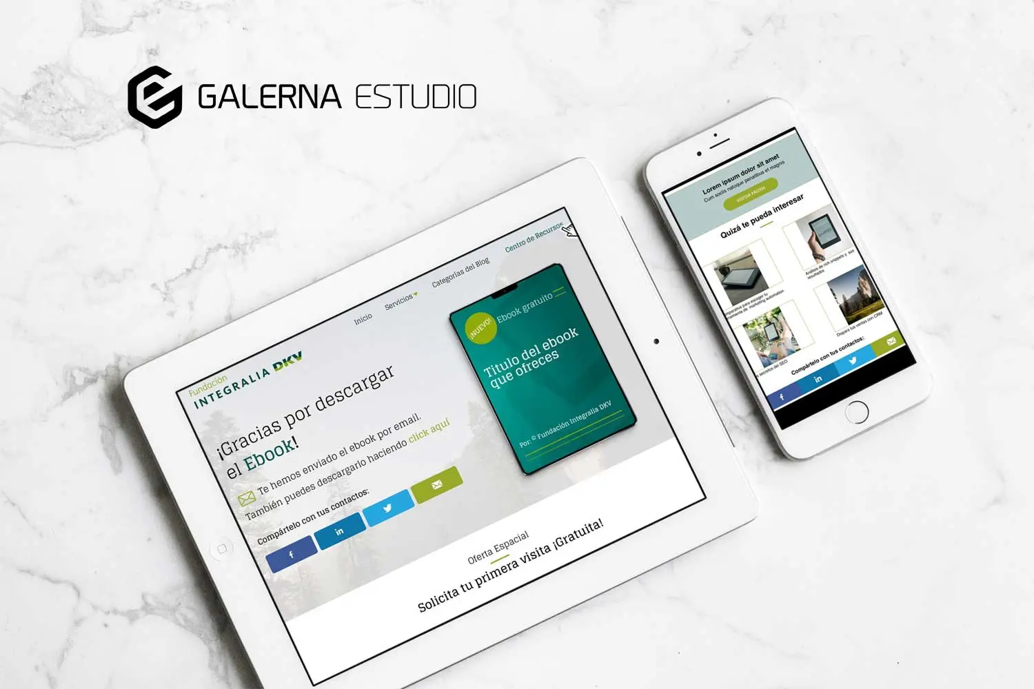 Maquetación HTML/CSS web Fundación DKV Integralia