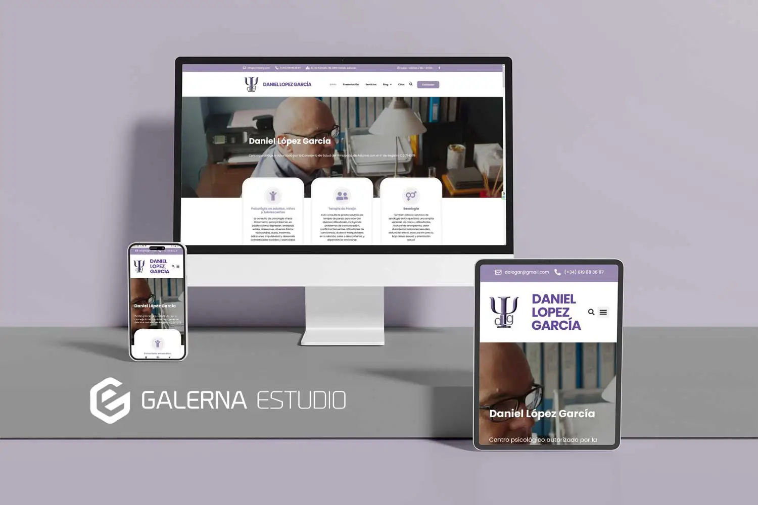Hosting alojamiento web Wordpress psicólogo Oviedo