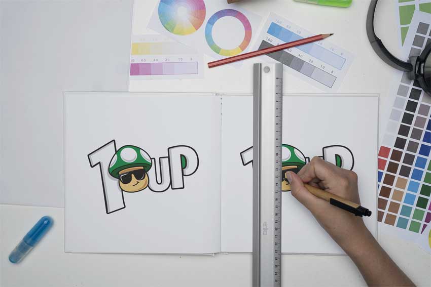 Ejemplo diseño de identidad visual marca empresa