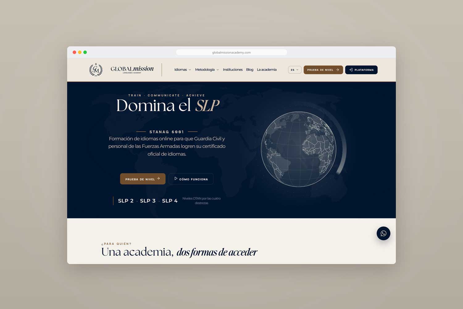 diseno-web-bilingue-academia-idiomas-global-mission-2